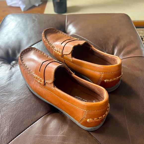 Boys Florsheim Jasper Penny Driver Jr Size 3 1/2 - Picture 2 of 3